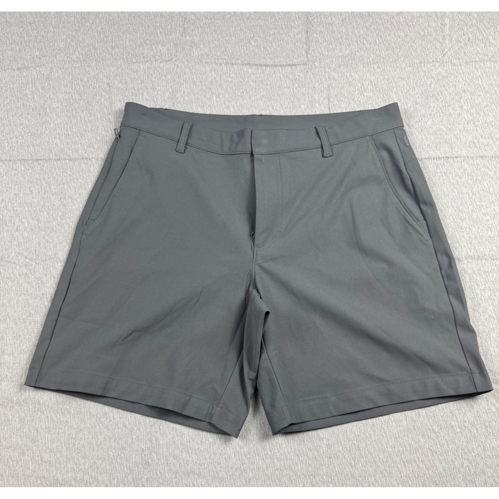 Fabletics The Don Shorts Gray Mens 34 SO2500585-0770-13400 Active Golf NWT